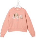 Palm Angels Kids sweat à imprimé graphique - Rose