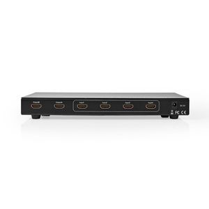 HDMI Matrix-Switch | 4-naar-2-Poorts - 4x HDMI Ingang | 2x HDMI-Uitgang