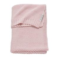 Meyco Silverline Relief Mixed wiegdeken 75x100 cm roze