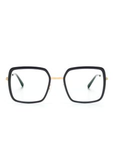 Mykita lunettes de vue Layana à monture rectangulaire - Noir