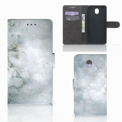 Hoesje Samsung Galaxy J7 2017 | J7 Pro Painting Grey