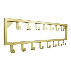 LOFT42 Bono Kapstok - Goud - Metaal - 15 haken - 80x26x4