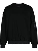 Juun.J Sweater met zak - Zwart
