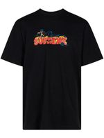 Supreme t-shirt Catwoman à logo imprimé - Noir