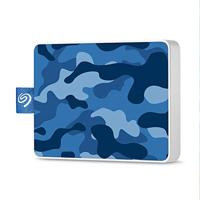 Seagate One Touch SSD, 500 GB, Externe Solid State Drive, USB 3.0, Special Edition, Voor PC & Mac, Blauw (STJE500406)