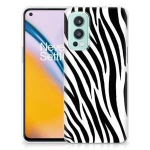 OnePlus Nord 2 5G TPU Hoesje Zebra