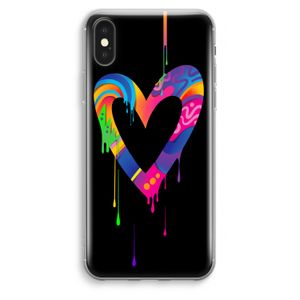 Melts My Heart: iPhone XS Max Transparant Hoesje