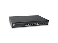 LevelOne GEP-1061 Netwerkswitch 10-poorts L2-Managed-Gigabit PoE-switch, 2 x Gigabit SFP, 8 PoE-uitgangen, 180W PoE-budget