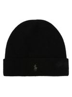 Polo Ralph Lauren bonnet Polo Pony en cachemire - Noir