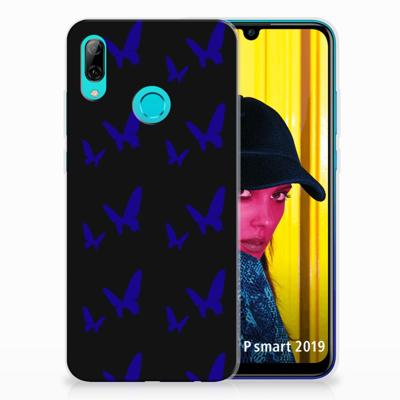 Huawei P Smart 2019 TPU bumper Vlinder Patroon Huawei P Smart 2019 TPU bumper Vlinder Patroon