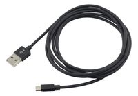 Ansmann Micro-USB-kabel | 200 cm | met aluminium behuizing - 1700-0077 1700-0077 - thumbnail