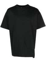 STYLAND x notRainProof embroidered organic cotton T-shirt - Noir