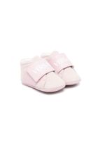 Versace Kids chaussures pré-marche à bride logo - Rose - thumbnail