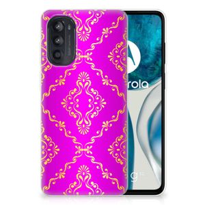 Siliconen Hoesje Motorola Moto G52/G82 Barok Roze