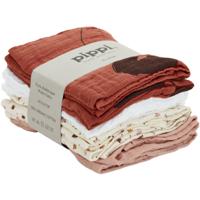 Pippi Luiers Redwood Wasbaar 65 X 65 Cm Katoen 8 Stuks