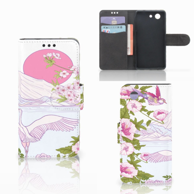 Sony Xperia Z3 Compact Telefoonhoesje met Pasjes Bird Standing Sony Xperia Z3 Compact Telefoonhoesje met Pasjes Bird Standing