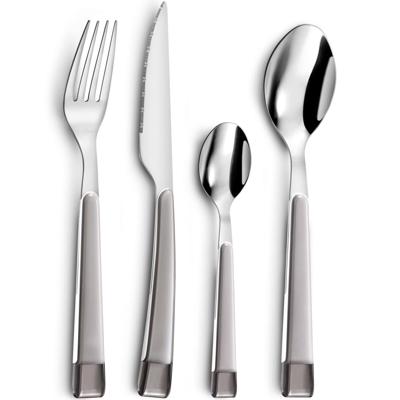 Amefa 16-delige Bestekset Guimauve grijs Amefa 16-delige Bestekset Guimauve grijs