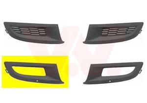 Ventilatiegrille, bumper ** Equipart ** VAN WEZEL, Inbouwplaats: Rechts voor, u.a. für VW