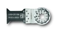 FEIN E-Cut Long-Life-zaagblad, VE 10 st., breedte 35 mm, lengte 50 mm, opname Starlock, bimetaal met geschrankte houtvertanding