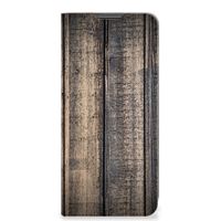 Motorola Moto G22 Book Wallet Case Steigerhout - thumbnail