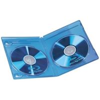 Hama 00051468 Blu-ray hoes 2 CDs/DVDs/Blu-rays Blauw Polypropyleen 3 stuk(s) - thumbnail