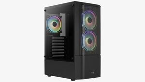 AeroCool Quantum Mesh-G-BK-V2 Midi-tower PC-behuizing Zwart