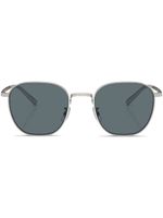 Oliver Peoples lunettes de soleil Rynn à monture carrée - Argent