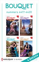 Bouquet e-bundel nummers 4417 - 4420 - Kate Hewitt, Penny Jordan, Carol Marinelli, Caitlin Crews - ebook - thumbnail