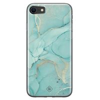 iPhone SE 2020 siliconen hoesje - Touch of mint