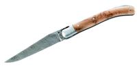 Fontenille Pataud zakmes 18,5 cm RVS/hout zilver/bruin 2-delig