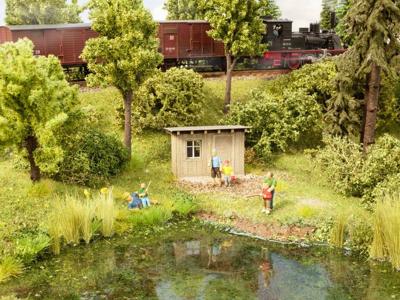 NOCH At the Pond schaalmodel onderdeel en -accessoire Decoratieset