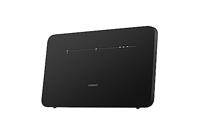 Huawei B535 4G LTE Router 3Pro (Cat.7, 4G LTE tot 300 Mbit/s (download), 100 Mbit/s (upload), WiFi 300 Mbps (2,4 GHz) + 867 Mbps (5 GHz), 4 x Gigabit LAN), zwart