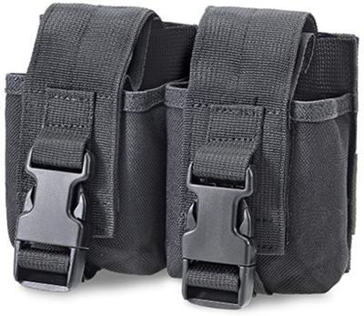 Defcon 5 granaathouder dubbel 15 x 12 cm polyester zwart Defcon 5 granaathouder dubbel 15 x 12 cm polyester zwart