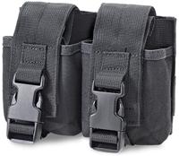 Defcon 5 granaathouder dubbel 15 x 12 cm polyester zwart