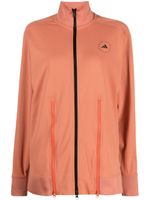 adidas by Stella McCartney veste zippée TrueCasuals à logo imprimé - Orange