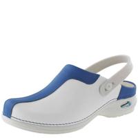 Clog Open Elastiek - Lichtblauw Klompen