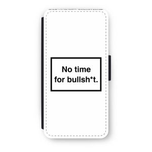 No time: iPhone 8 Flip Hoesje