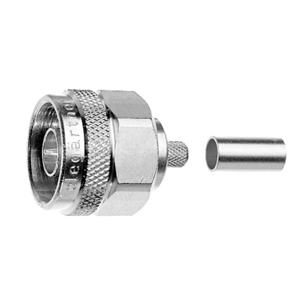 Telegärtner J01020A0052 J01020A0052 N-connector Stekker, recht 50 Ω 1 stuk(s)