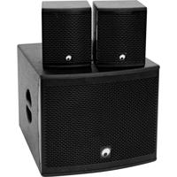 Omnitronic Molly-12A Actieve PA-luidsprekerset Incl. subwoofer, Bluetooth