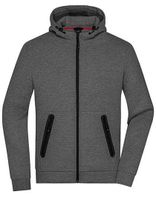 James+Nicholson JN1144 Heren Hooded Jacket - thumbnail