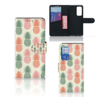 Huawei P40 Book Cover Ananas