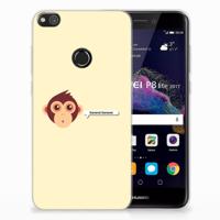 Huawei P8 Lite 2017 Telefoonhoesje met Naam Monkey