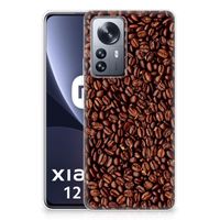 Xiaomi 12 Pro Siliconen Case Koffiebonen - thumbnail