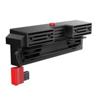 IPEGA PG-9155 Koelventilator voor Nintendo Switch Console Dual-fan Dual-mode Radiator met Stofdichte Achtercover - Zwart