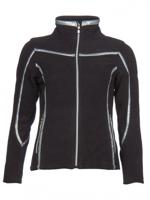 Maupiti fleecevest Kati dames polyester navy/bruin