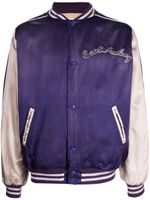 SAINT MXXXXXX veste bomber à logo brodé - Violet