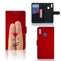 Huawei Y7 (2019) Wallet Case met Pasjes Liefde - Origineel Romantisch Cadeau - thumbnail