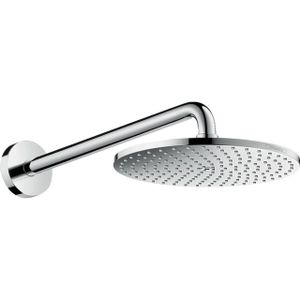 Hansgrohe Raindance S hoofddouche 240 1jet PowderRain met douchearm 39cm Ø24cm chroom 27607000