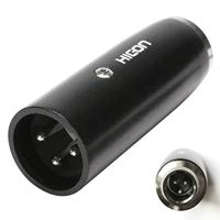 HICON Adapter XLR 3-polige mannelijke stekker naar mini-XLR 3-polige stekker | HI-X3MX3-MM