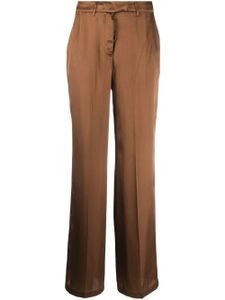 Semicouture pantalon droit à taille haute - Marron